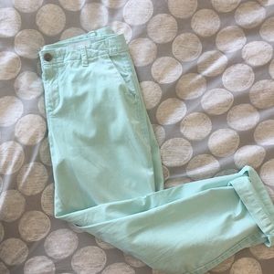 GAP mint girlfriend chino 4 petite